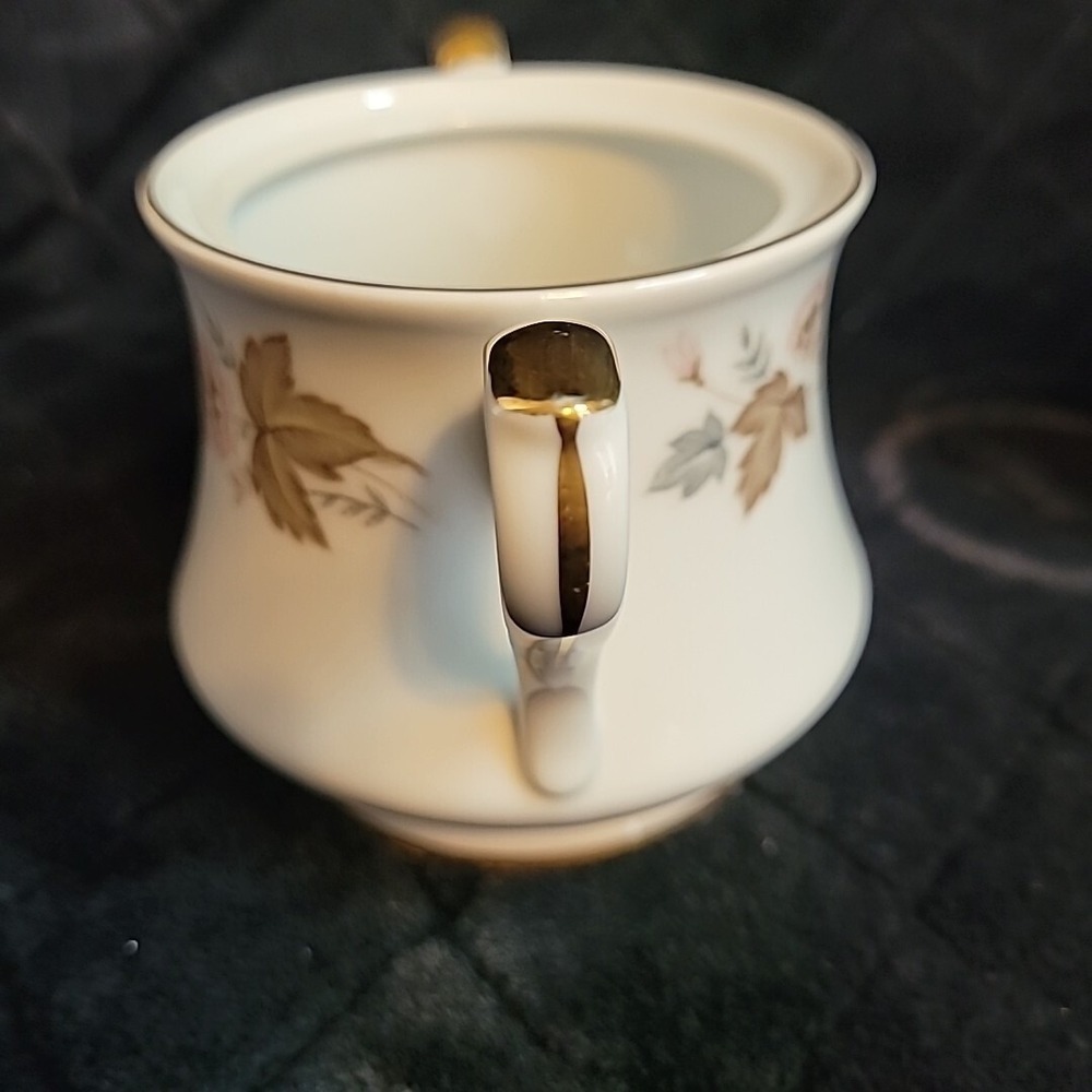 Empress China Chatham R1904 Creamer & Sugar Bowl + Lid Japan - Picture 6 of 16